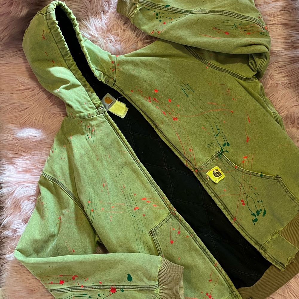Reworked grunge 90s carhartt jacket